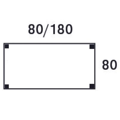 3253310163843-Bureau droit EXPRIM - L160 cm - Plateau imitation Hêtre - Pieds carbonne--3