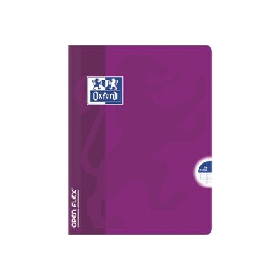 3020122878032-Oxford Openflex - Cahier polypro 17 x 22 cm - 96 pages - grands carreaux (seyès) - disponible dans-Avant-7