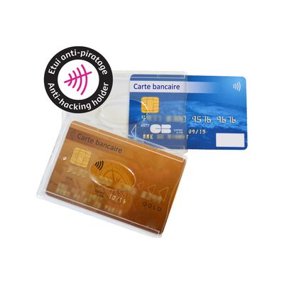 Etui rigide carte bancaire shop