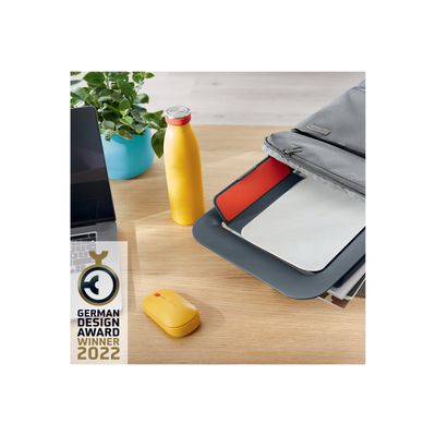 4002432129362-Leitz Ergo Cosy - Support pour ordinateur portable jusqu'à 17" - gris velours-Gros plan-12