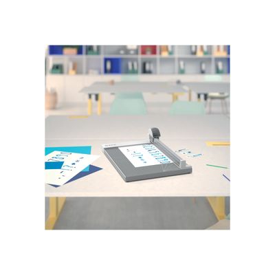 4002432129768-Leitz Precision Office A4+ - Rogneuse / coupeuse A4 - coupe jusqu'à 15 feuilles-Angle gauche-7