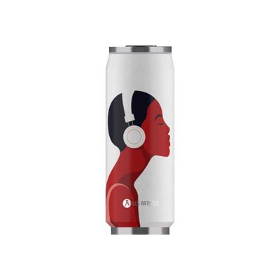3614300042980-Les Artistes Paris - Canette isotherme - Music - 500 ml - acier inoxydable-Avant-0