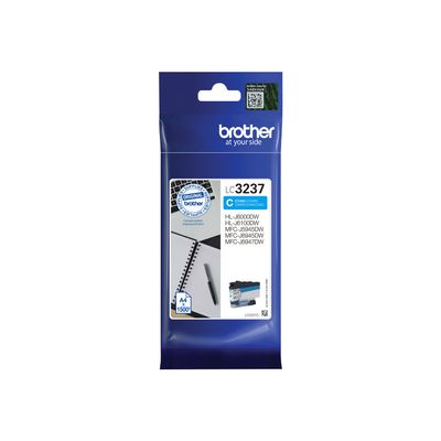 4977766788014-Brother LC3237 - cyan - cartouche d'encre originale-Avant-4