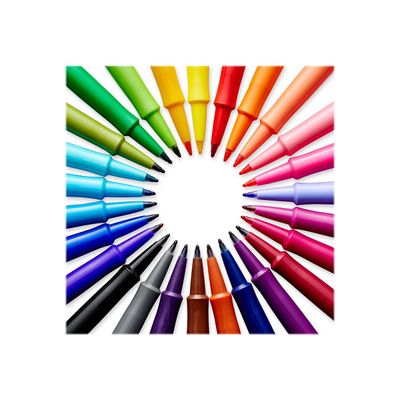 3501179610191-Paper Mate Flair Tropical - Feutre fin - pointe moyenne - orchidée-Gros plan-4