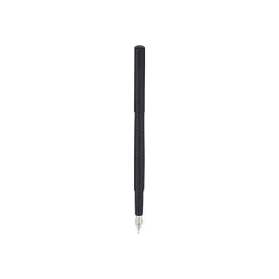 3664447130781-Oberthur Minneapolis - Stylo plume - noir-Angle gauche-0