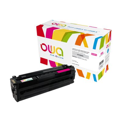 3112539619954-Cartouche laser compatible Samsung CLT-505L - magenta - Owa K15801OW-Angle gauche-0