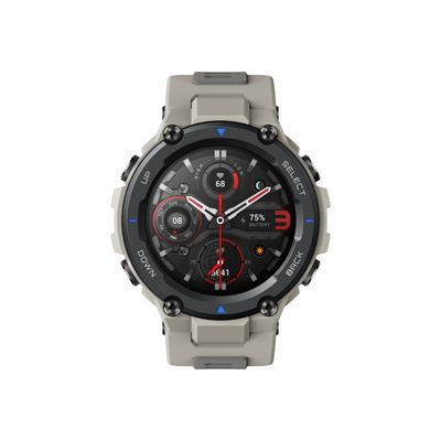6972596102526-Amazfit T-Rex Pro - montre connectée - affichage 1.3" - gris-Avant-1