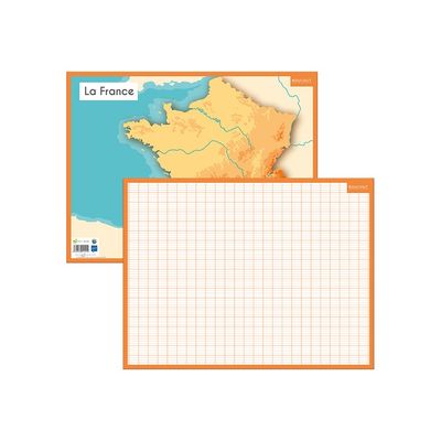 3592930011555-Bouchut - Ardoise médium - Fleuves/Seyes - 32 x 42 cm - double face-Avant-0