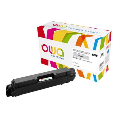 3112539607470-Cartouche laser compatible Kyocera TK-590 - noir - Owa K15485OW-Angle gauche-0