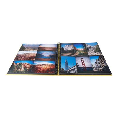 3130630151203-Exacompta Milano - Album photos 32 x 32 cm - 60 pages - jaune-Avant-2
