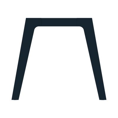 3253310162006-Bureau simple STEELY - L140 cm - Pieds carbone - plateau imitation Erable--1