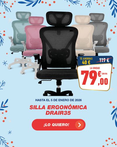 SILLA ERGONOMICA DRAIR35