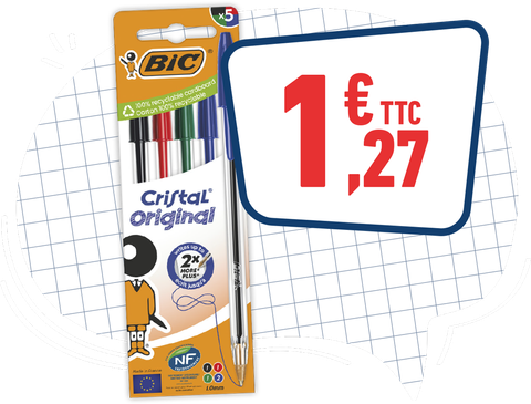 Stylos Bic Cristal