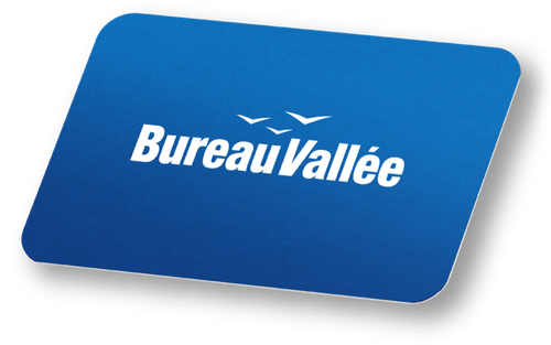 Carte de fidélité Bureau Vallée