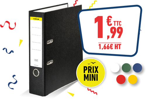Classeur à levier Prix Mini