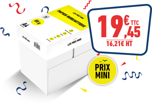 Carton de papier Prix Mini