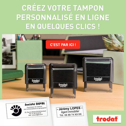 Tampon personnalisé