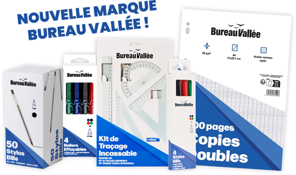 Nouvelle marque Bureau Vallée