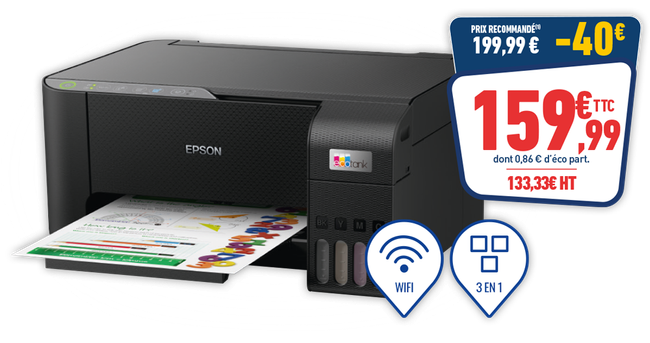 Imprimante Epson Ecotank ET-2864