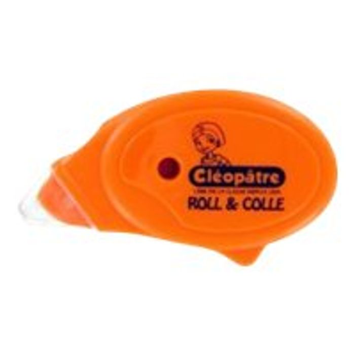 Cléopâtre Roll&Colle - Rouleau de colle double face - 8 mm x 10 m Pas Cher