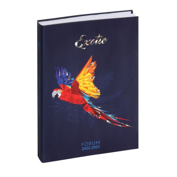 Agenda Safari Perroquet 1 jour par page 12 x 17 cm Exacompta