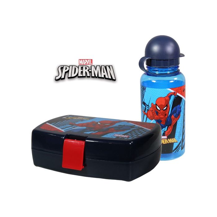 Set de gourde et lunchbox Spiderman