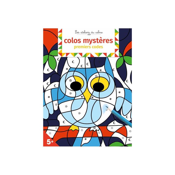 Coloriage 100% Mystère 11 - Un livre à colorier