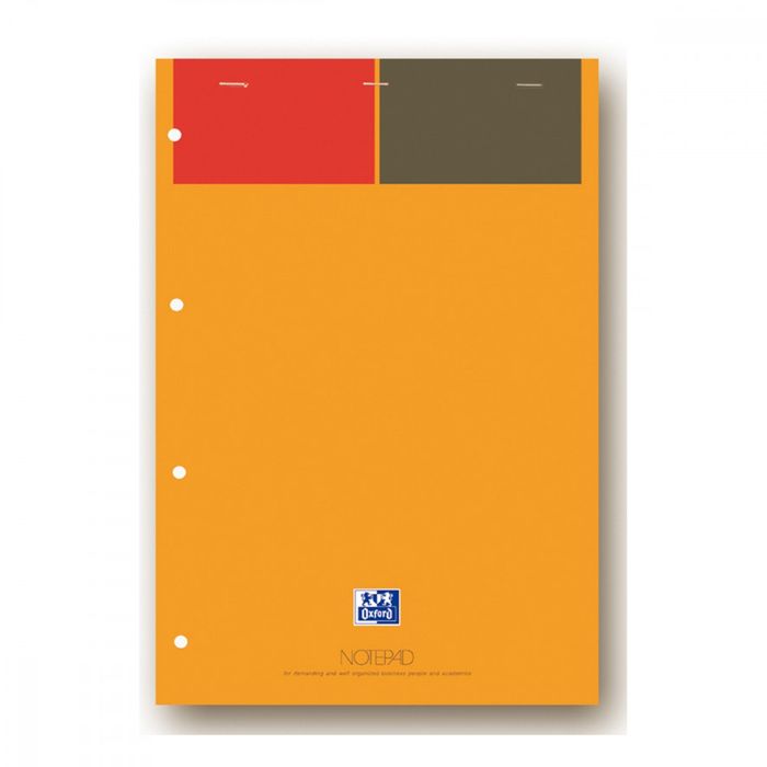 Oxford International - Bloc notes - A4 + - 160 pages - ligné jaune