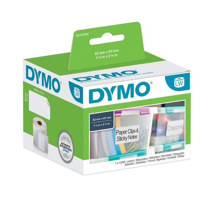 Remplacement d'étiquette compatible pour les recharges DYMO