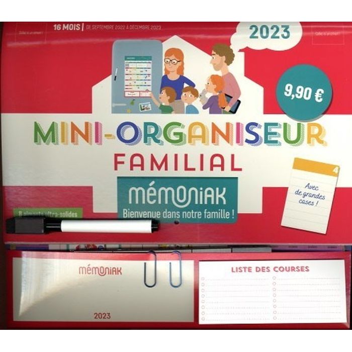 Mini-organiseur familial - Mémoniak - 2024 - Accessoires
