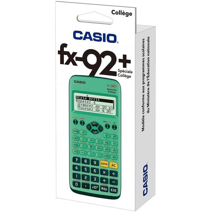 ODR Casio : 3 € sur l'achat d'une FX-92 Collège 2D+ (29/09)