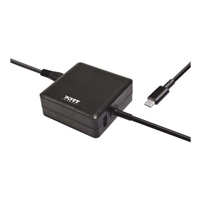 PORT Connect - câble d'alimentation secteur + charge USB-C Pas