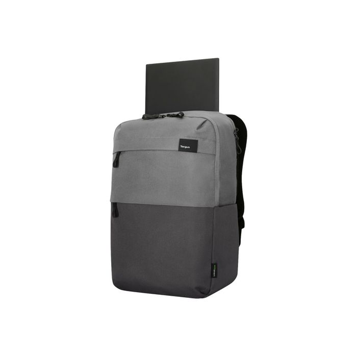 Targus Travel Sagano EcoSmart - Sac à dos pour ordinateur portable 15,6 -  noir/gris