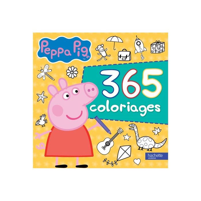 Cahier De Dessin Peppa Pig Livre De Coloriage Stickers Regle
