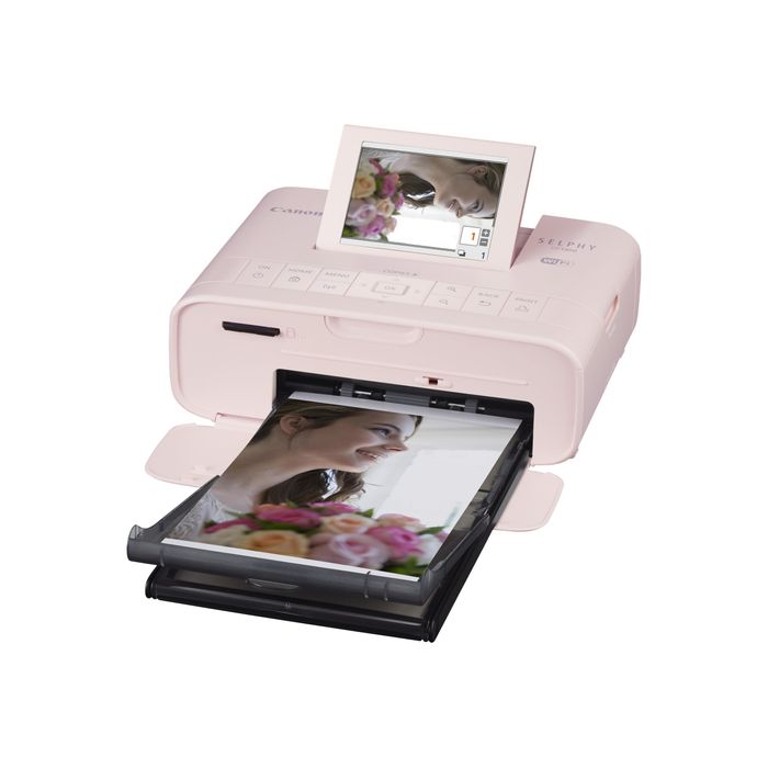 Mini Imprimante thermique A4, imprimante WIFI portable, rose