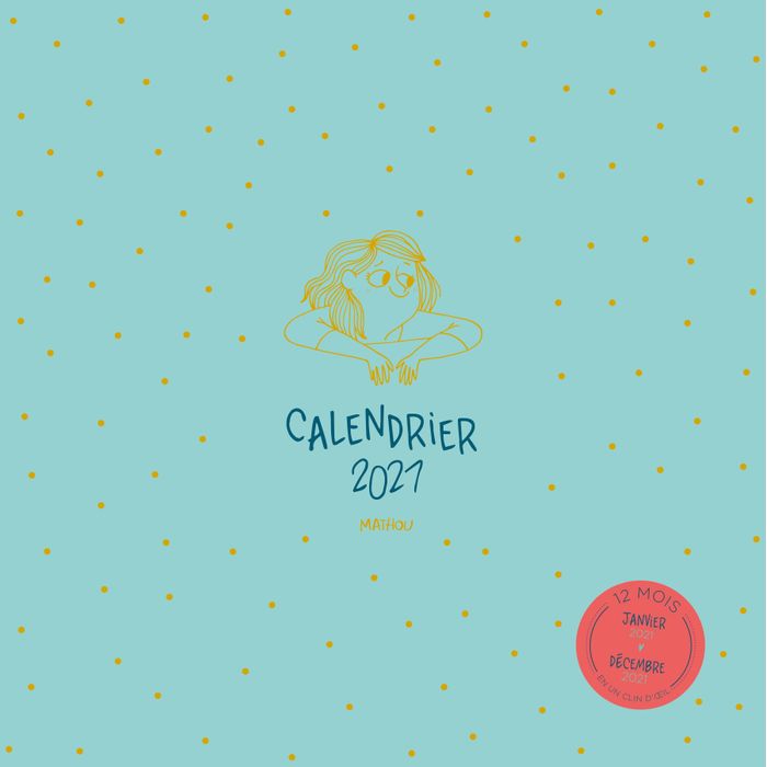 Calendrier mural Mathou Edition 2024 - Mathou