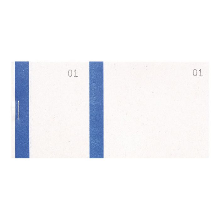 Bloc Vendeur Couleurs Assorties 60x135mm | 100 Feuillets Par 10 | Fabriqué En France