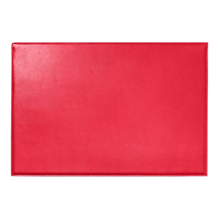 L'Agenda Moderne Satiny - Sous-main simple - 56 x 38 cm - rouge