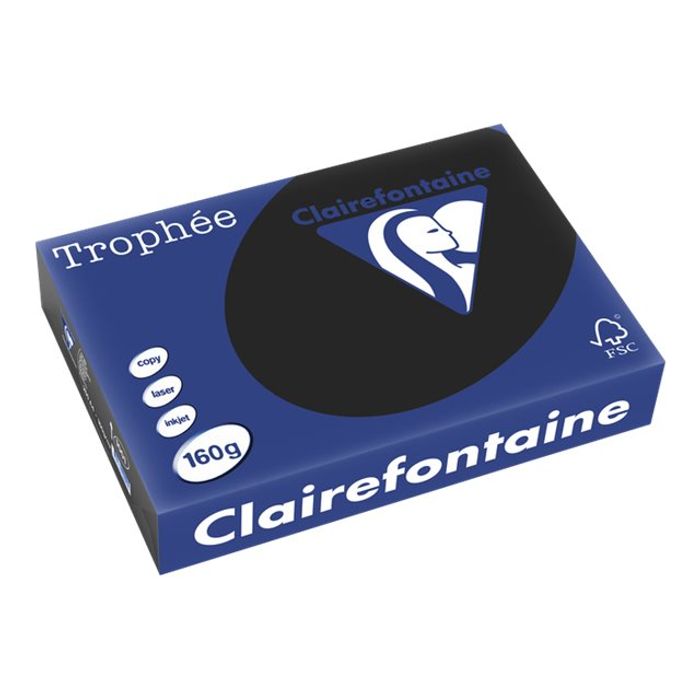 Ramette papier couleur Clairefontaine Trophée couleurs pastel assorties A4  80 gr
