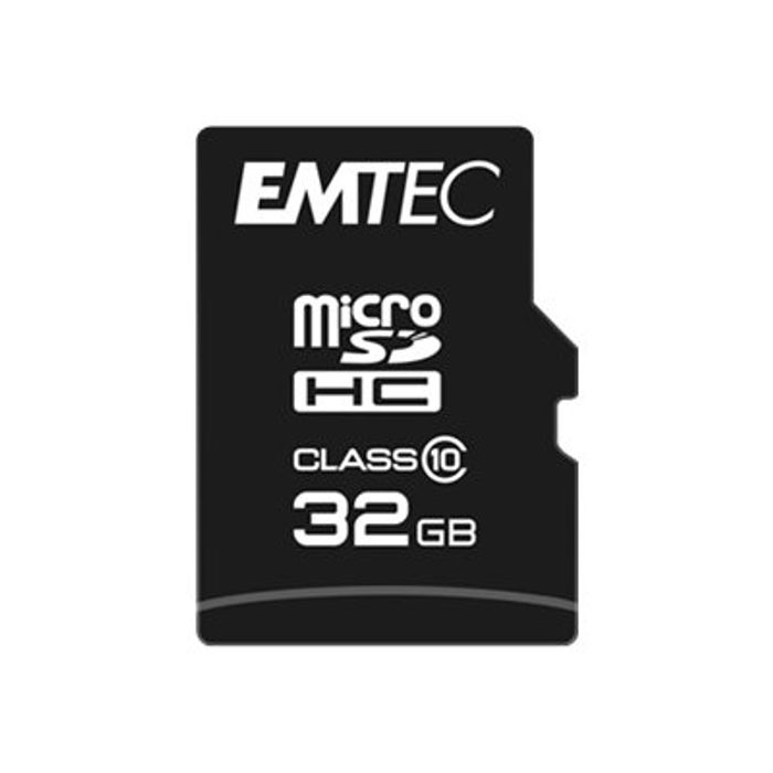 Emtec - carte mémoire 32 Go - Class 10 - micro SDHC Pas Cher