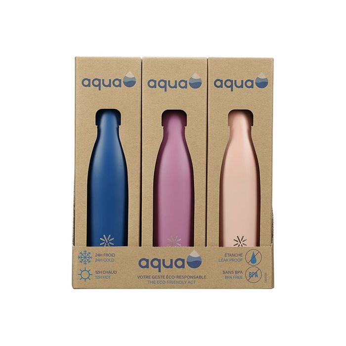 Aqua Winter - Gourde Bouteille isotherme 500 ml - double paroi - disponible  dans différentes couleurs - Viquel Pas Cher