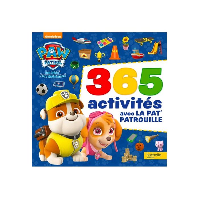 365 activités avec La Pat' Patrouille - Livre d'activités
