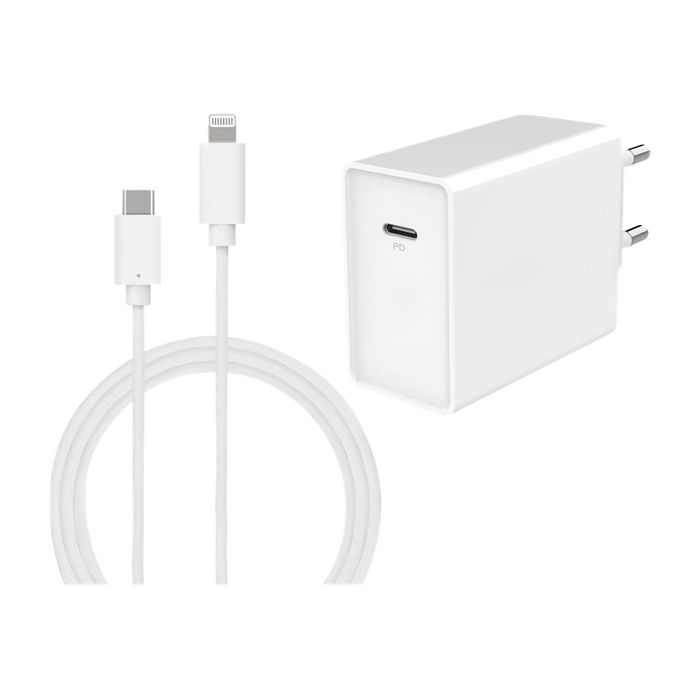 Adaptateur secteur Apple USB-C 18W Charge rapide - high copy 