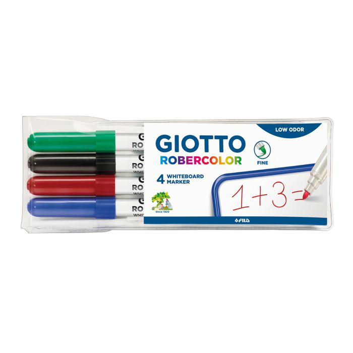 Giotto Turbo Maxi 521400 – 48 Feutres à Pointe Large 5 Mm, Couleurs Assorties, Indéformables, Longue Durée – Lot De 1