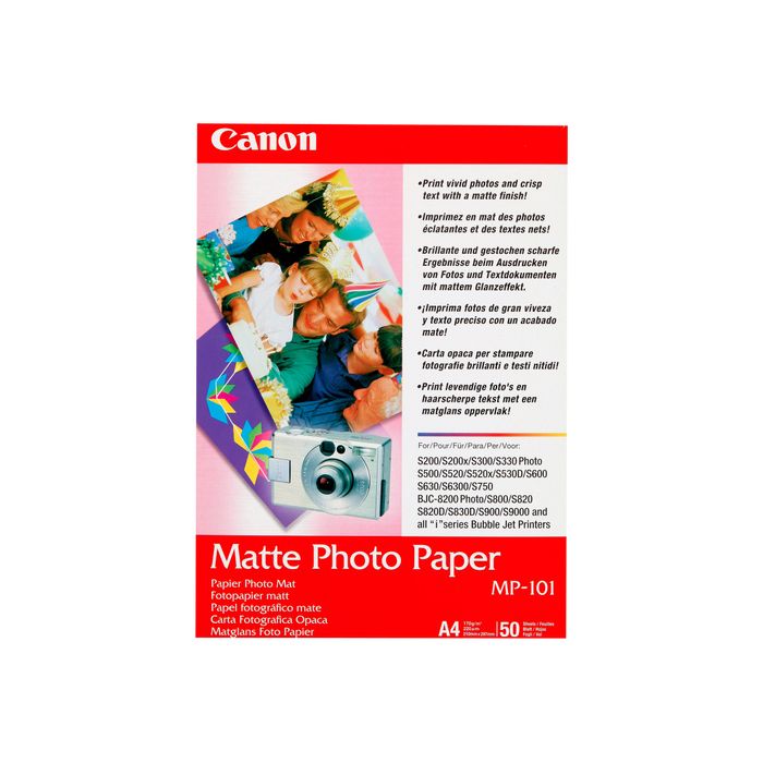 Canon MP-101 - papier photo - 50 feuille(s) - A4 Pas Cher
