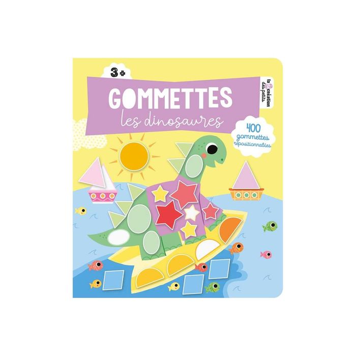 Gommettes pour les petites mains: Les dinosaures - Dès 18 mois