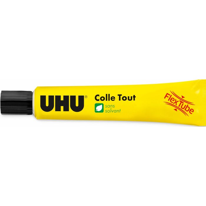 Colle loisirs créatifs UHU (60 g, tube en plastique)