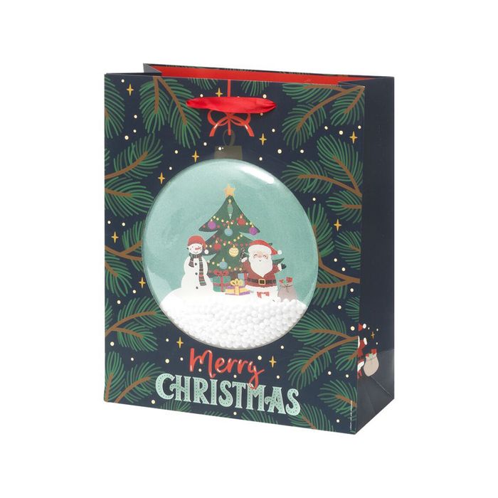 Legami - Sac cadeau - 11,5 cm x 26,5 cm x 32,5 cm - Christmas tree