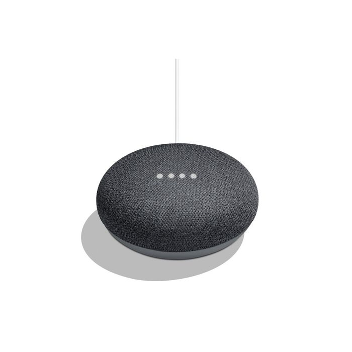 Google Home Mini charbon - enceinte intelligente reconditionnéé