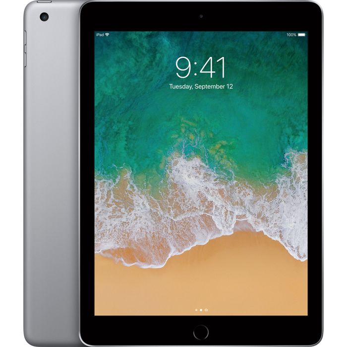 Apple iPad - 6éme génération - tablette 2018 reconditionnée grade A - 32 Go  - 9,7 - Wifi - Gris Pas Cher